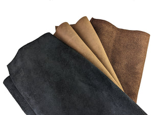 Suede leather sheets size 30 cm x 60 cm