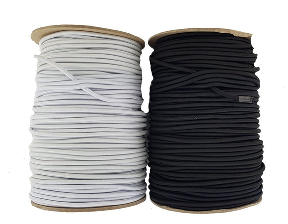 Bungee elastic cord size from 1.5-6 mm in a range of colours