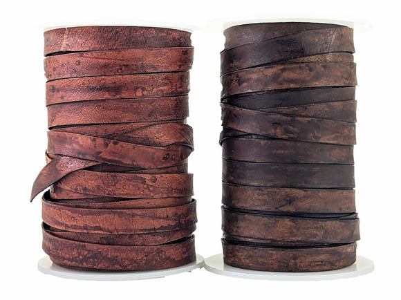 Cerrry Brown & Brown 10 mm full rolls of leather