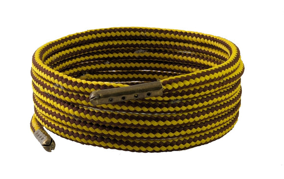 Yellow & brown fleck Shoelaces and Boot laces 4 mm round