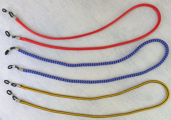 Reading glasses cords 4 mm round soft cord