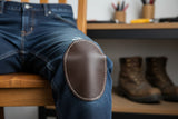 Elbow and Knee Patches Genuine soft Napa leather