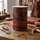cherry brown leather craft cord 10 mm wide