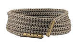Shoelaces & Boot Laces Beige with Brown Fleck round