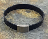 Leather Bracelet, Leather Brown