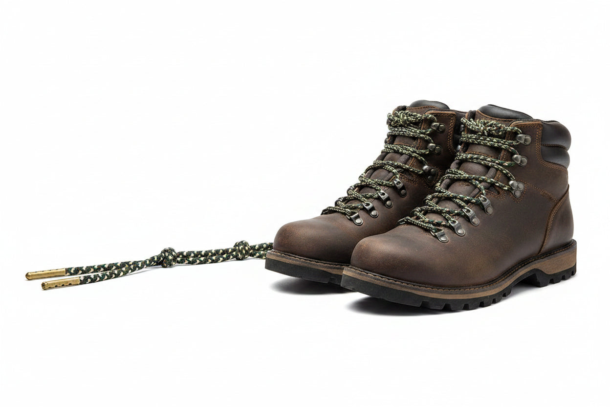Camouflage shoelaces & Boot laces 4 mm round