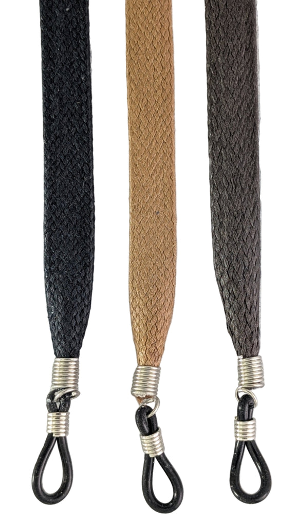 Glasses cords Black Brown & Light Brown 10 mm wide