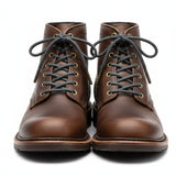 Grey wax cotton shoelaces & Boot laces 4 mm round.