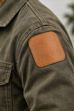light brwn repair patch leather