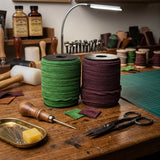 Burgundy or Green 3 mm Round craft cord