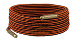 Shoelaces and Boot Laces Orange with black stripe