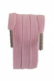 Shoelaces Boot Laces Pink 9 mm wide flat laces