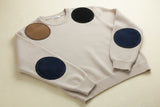 Repair patches round shape suede leather