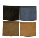Suede leather replacement pockets