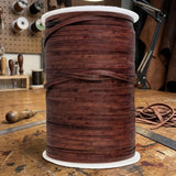 Brown 3 mm flat leaher cord