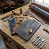 Genuine leather sheets 60 cm x 30 cm