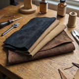 Suede leather sheets size 30 cm x 60 cm