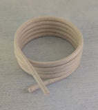oatmeal shoelaces and boot laces 5 mm round sold in pairs