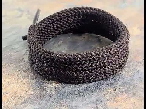 Shoelaces & Boot Laces 6 mm round Dark Brown