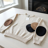 Elbow and Knee patches  Genuine suede Leather