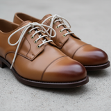 Shoelaces & Boot Laces White waxed cotton cord 3 mm round show in shoes