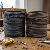 3 mm round Black or Brown leather craft cord