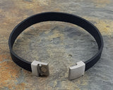 Black leather Bracelet