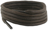 Shoelaces Brown 75 cm wax cotton 